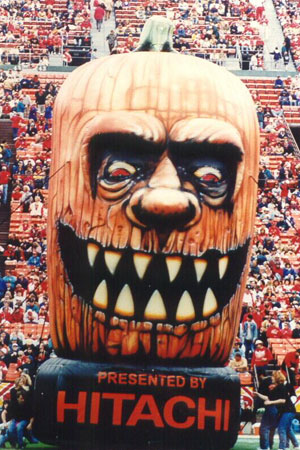 27' Scary Pumpkin 